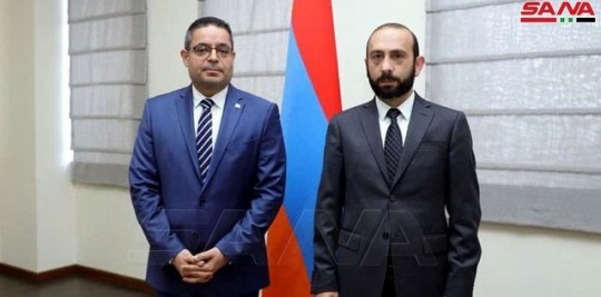 ابراز تمایل ارمنستان برای توسعه همکاریها با سوریه