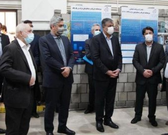 بازدید اسلامی از زیرساختهای علمی پژوهشگاه علوم و فنون هستهای