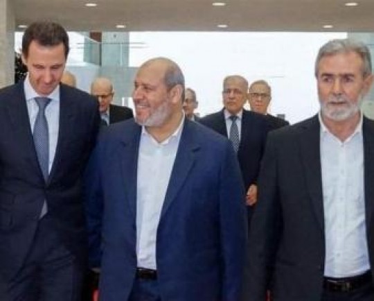 اسد خطاب به رهبران گروههای فلسطینی: سوریه همچنان حامی مقاومت خواهد ماند