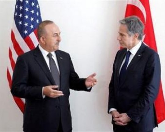 گفتوگوی تلفنی بلینکن و چاووشاوغلو درباره وضعیت شمال سوریه