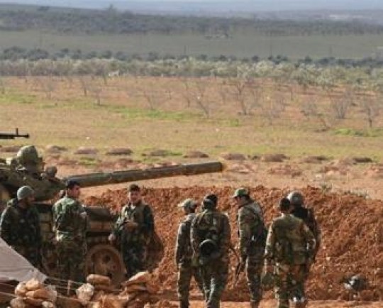 عملیات تلافیجویانه ارتش سوریه علیه تروریستهای داعش